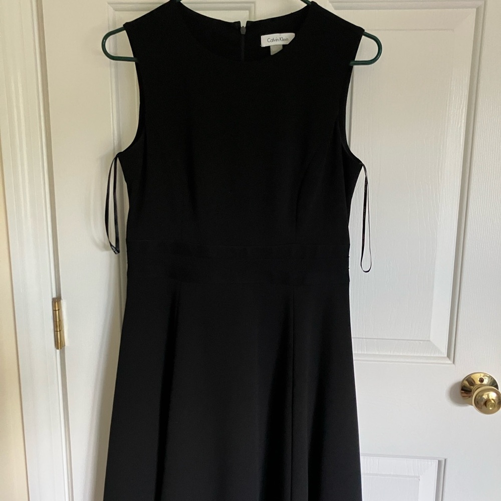 Calvin Klein Classic Black Midi Dress